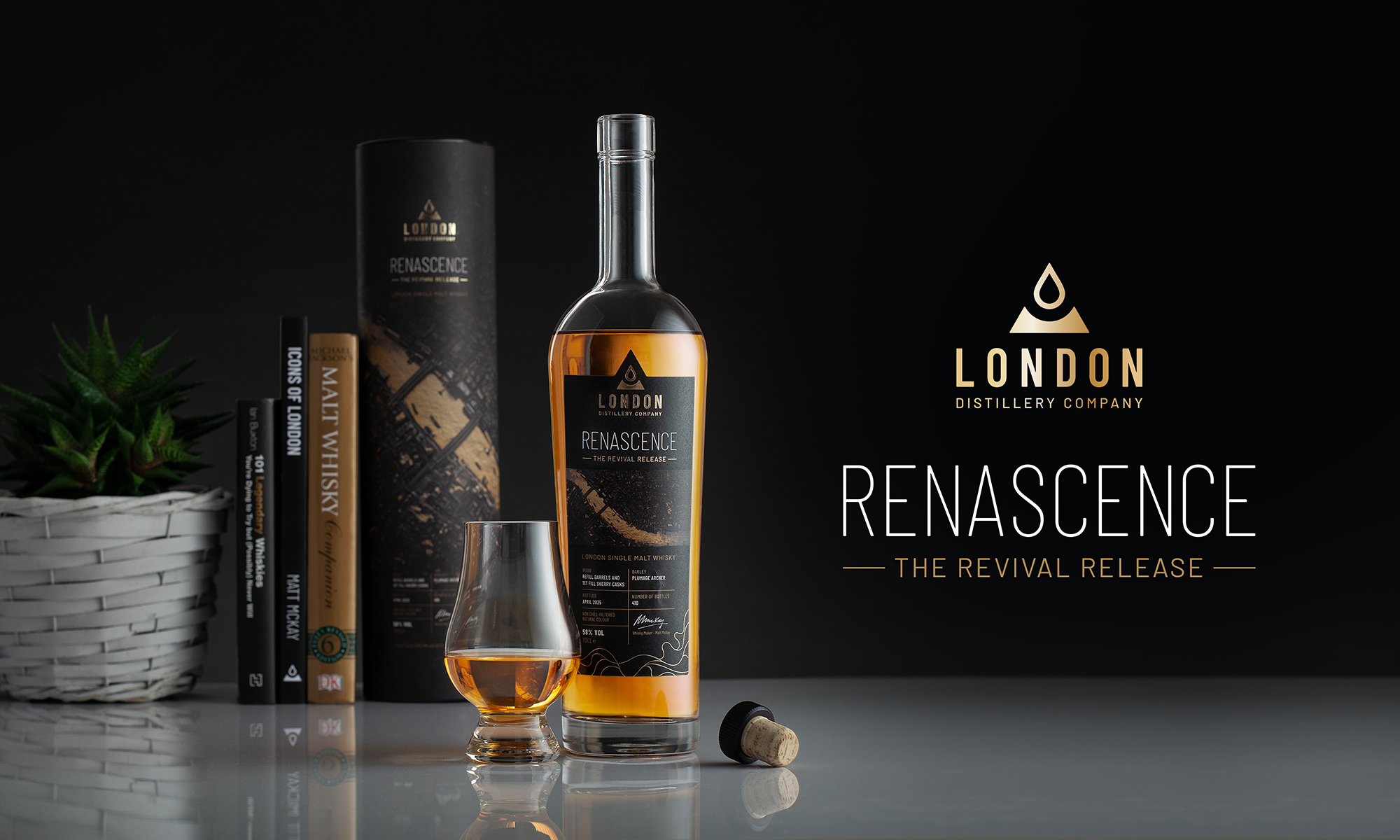 London Distillery Company Renascence Open Bottle